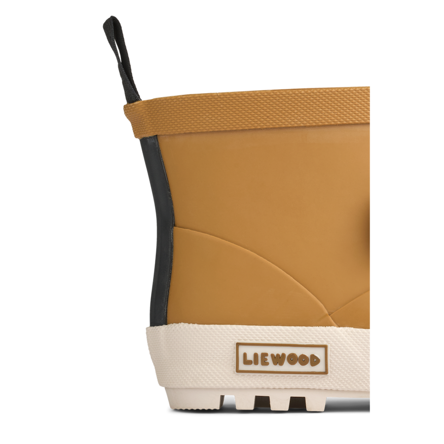 Liewood Jesse Bear Thermo Rainboot Golden Caramel