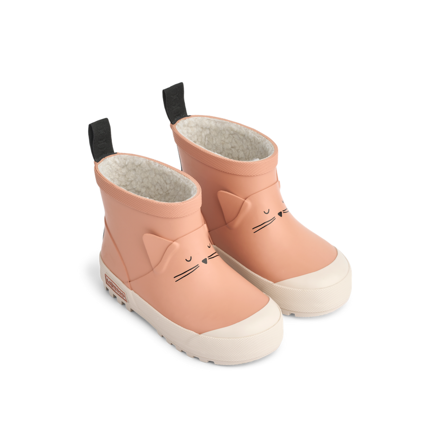 Liewood Jesse Cat Thermo Rainboot Tuscany Rose