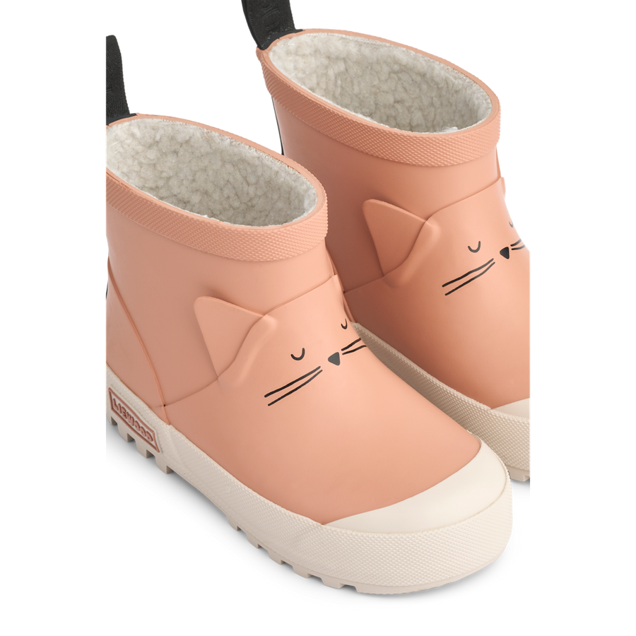 Liewood Jesse Cat Thermo Rainboot Tuscany Rose