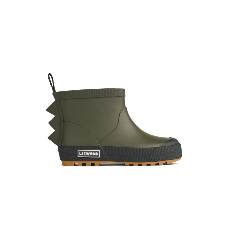 Liewood Jesse Dino Thermo Rainboot Army Brown