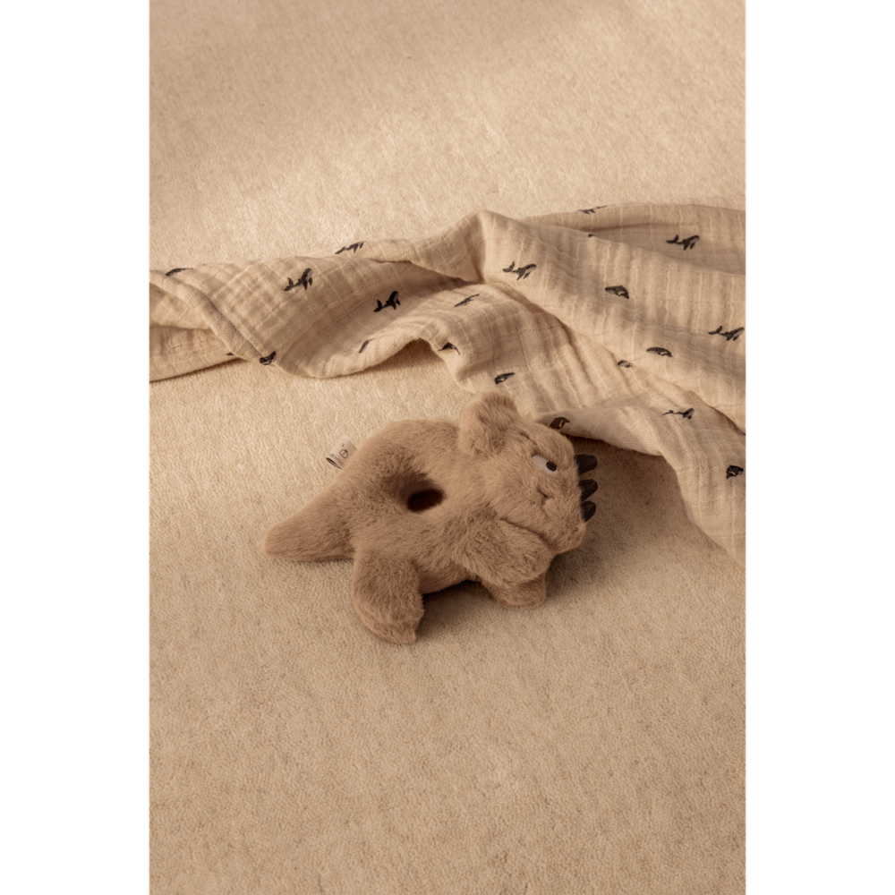 Liewood Romain Dino Tricera Rattle Dune