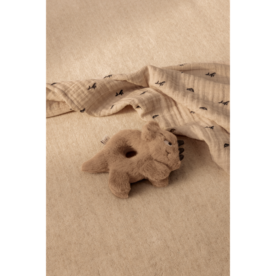 Liewood Romain Dino Tricera Rattle Dune