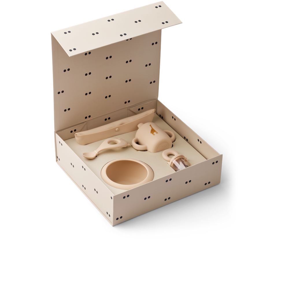 Liewood Mileah Baby Mealtime Set Apple Blossom