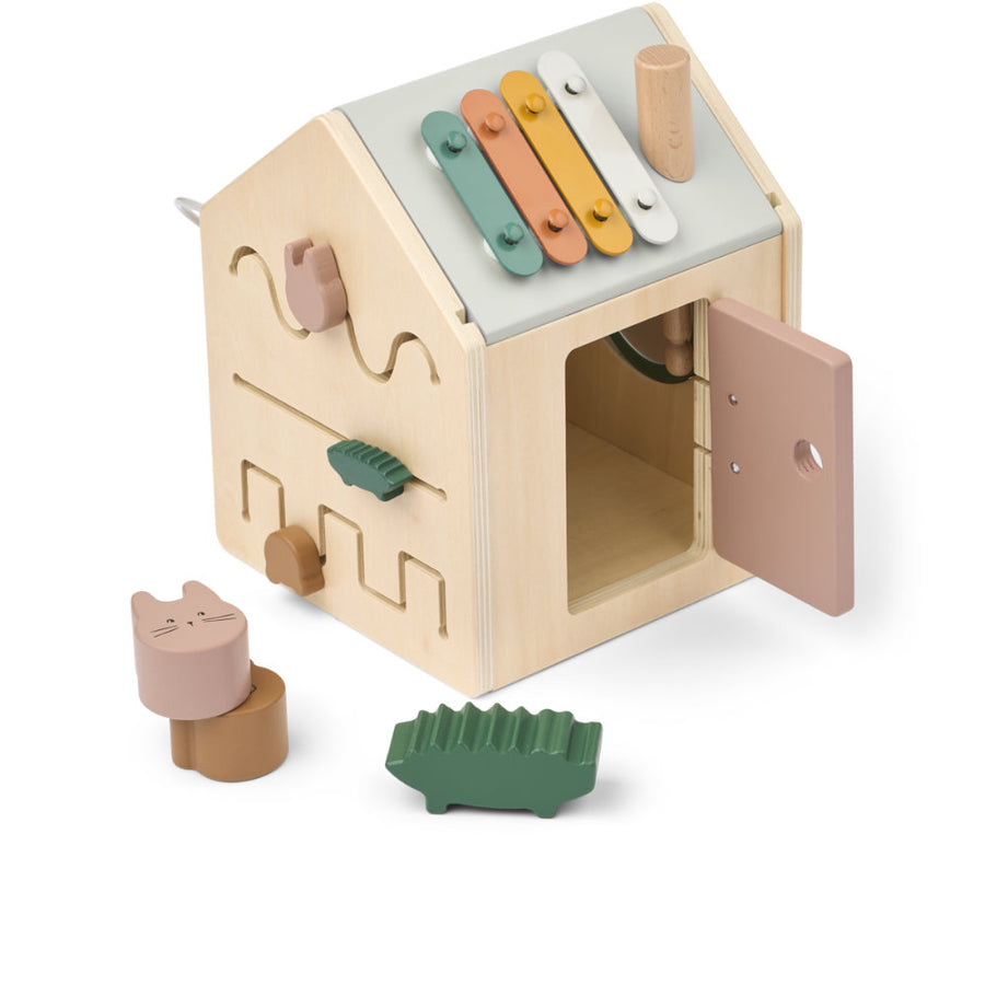 Liewood Lucas Activity Cube Tuscany Rose Multi Mix LW20544