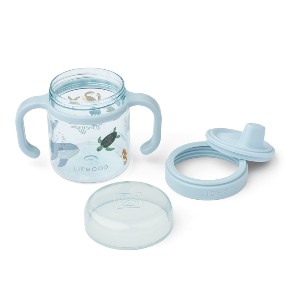 Liewood Kylo Tritan Sippy Cup 280ml Sea Creature / Sandy LW20633