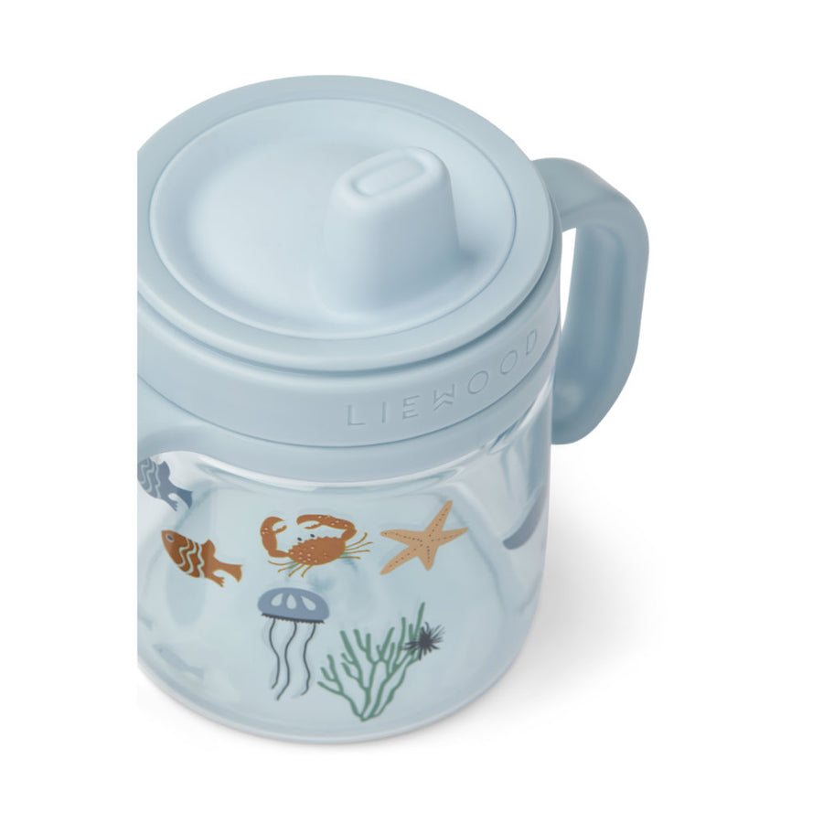 Liewood Kylo Tritan Sippy Cup 280ml Sea Creature / Sandy LW20633