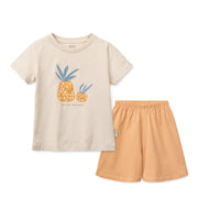 Liewood Ilford Placement Set Pineapple / Light Apricot / Mix LW20729