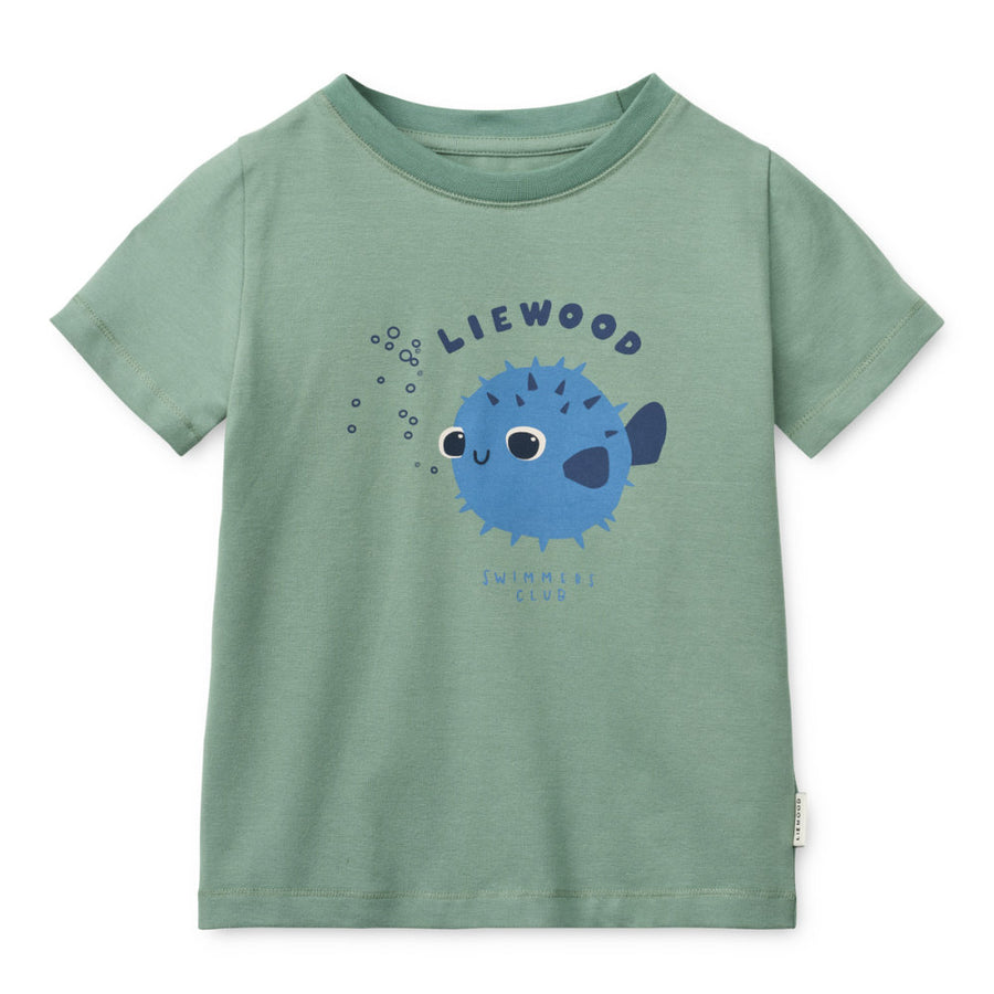 Liewood Ilford Placement Set Pufferfish / Peppermint / Mix LW20729