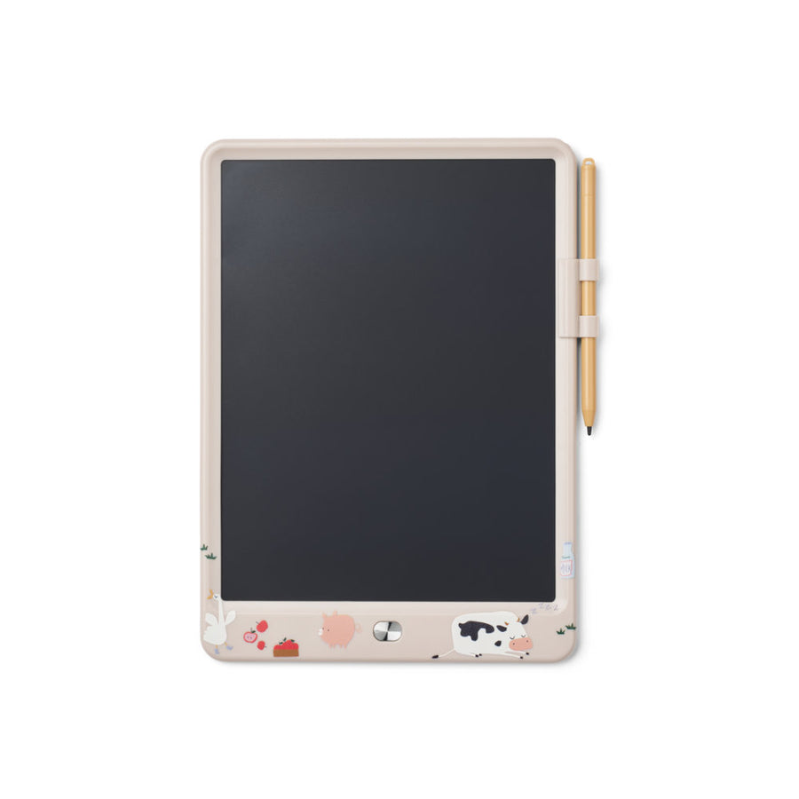 Liewood Zora Magic Drawing Board 10 Inches Farmlife / Sandy LW20820
