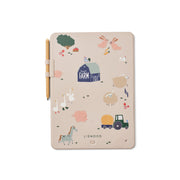 Liewood Zora Magic Drawing Board 10 Inches Farmlife / Sandy LW20820