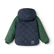 Liewood Jackson Reversible Jacket Garden Green Multi Mix LW21040