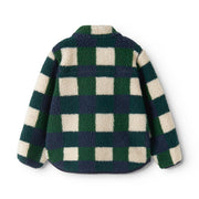 Liewood Nolan Pile Jacket Mega Check / Bright Garden LW21048