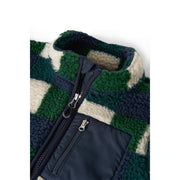 Liewood Nolan Pile Jacket Mega Check / Bright Garden LW21048