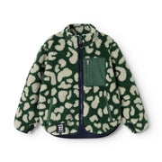 Liewood Nolan Pile Jacket Mega Leo / Garden Green LW21048
