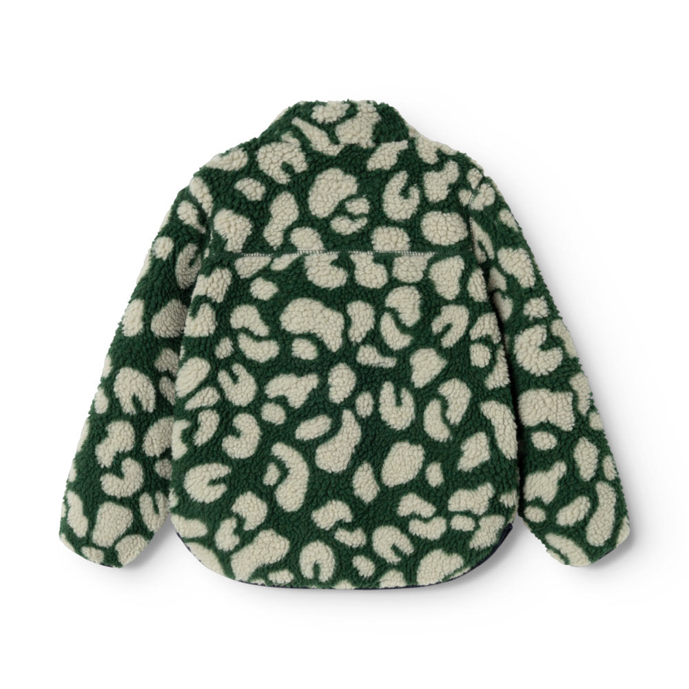 Liewood Nolan Pile Jacket Mega Leo / Garden Green LW21048