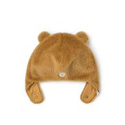 Liewood Lillie Plush Bear Hat Golden Caramel LW21143