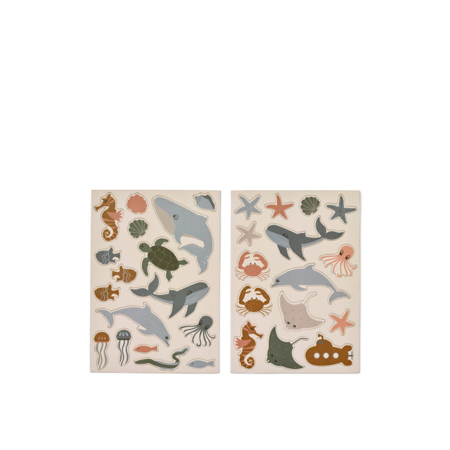 Liewood Vento Sea Creature Magnets Sea Creature / Sandy LW21280