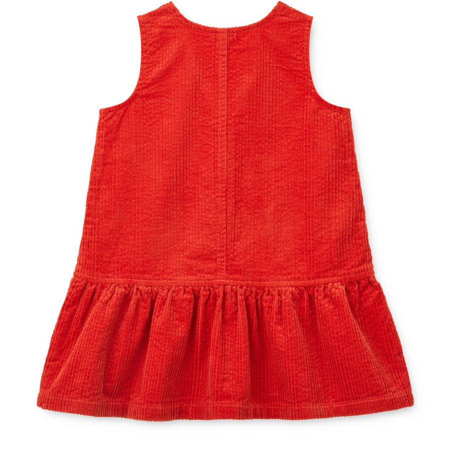 Liewood Arabella Corduroy Dress Apple Red LW21378