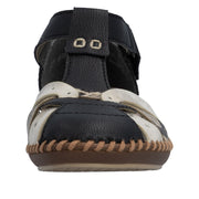 Rieker M1655-00 Black Wide Fit Sandals