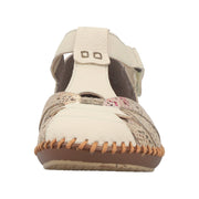 Rieker M1655-62 Beige Wide Fit Sandals