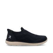 Rieker M5072-14 Womens Navy Stretch Fabric Shoes