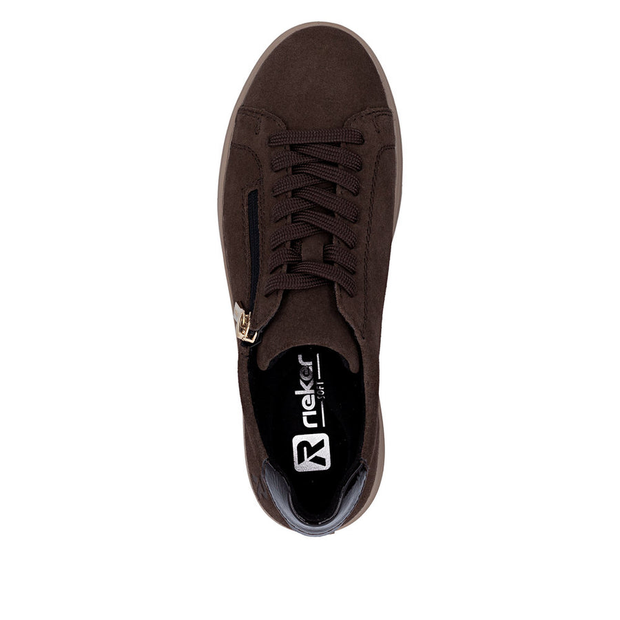 Rieker M7701-25 Brown Chunky Sneakers