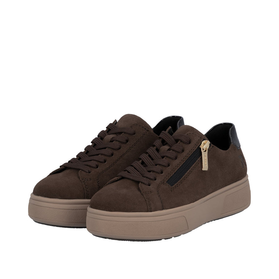 Rieker M7701-25 Brown Chunky Sneakers
