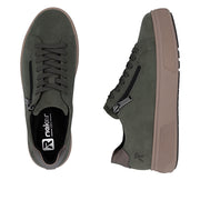 Rieker M7701-55 Green Chunky Sneakers