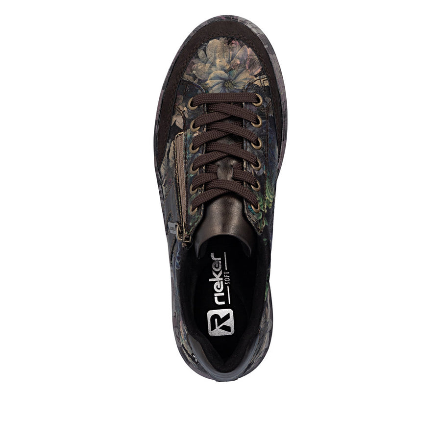 Rieker M7711-26 Brown/Black Sneakers