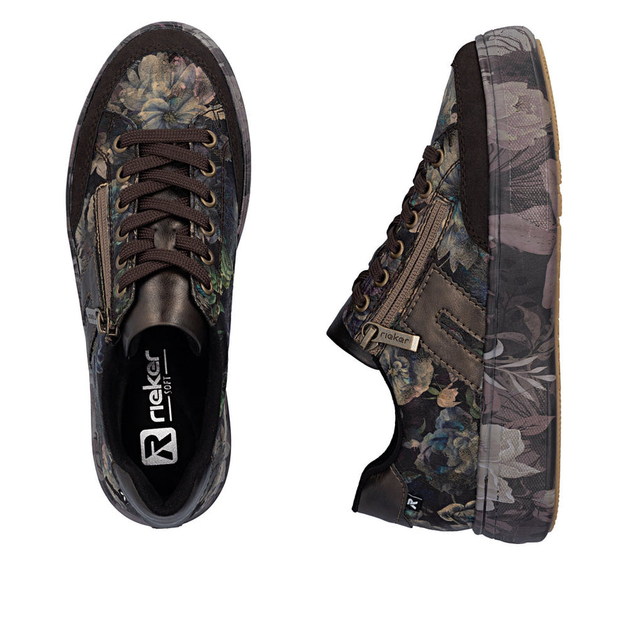 Rieker M7711-26 Brown/Black Sneakers