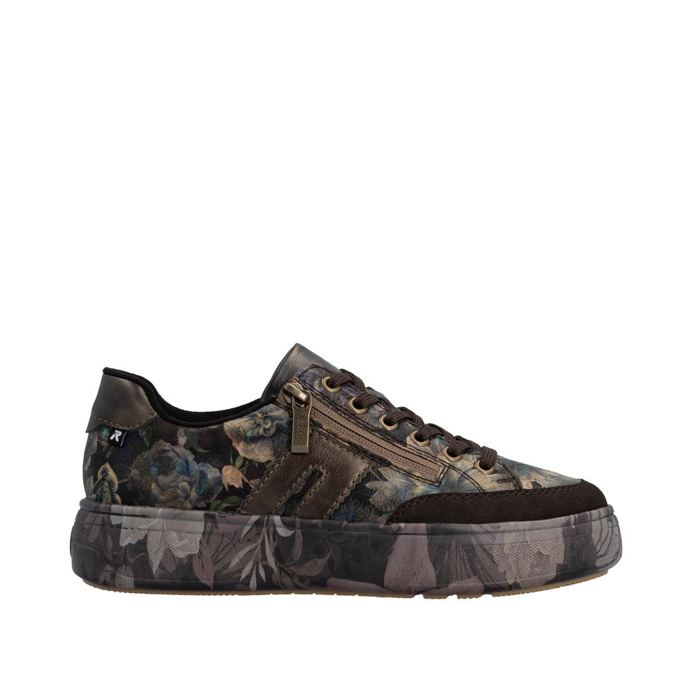 Rieker M7711-26 Brown/Black Sneakers
