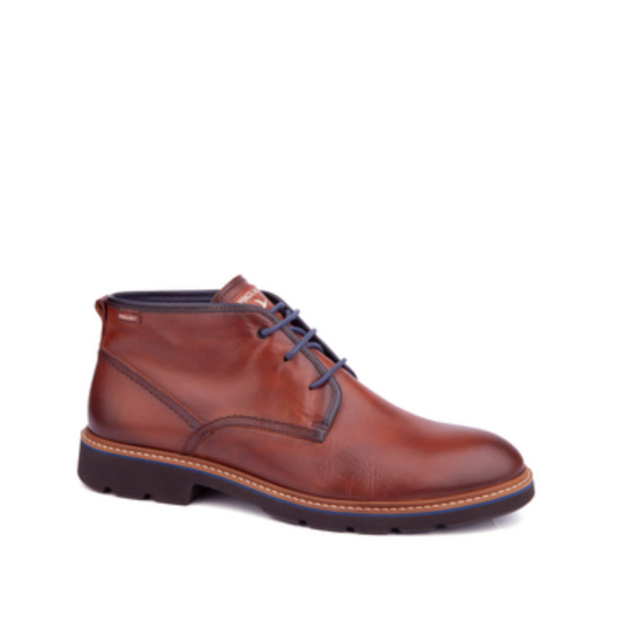 Pikolinos Alarcon M7D-8054C1 Cuero Brown Lace Up Boots