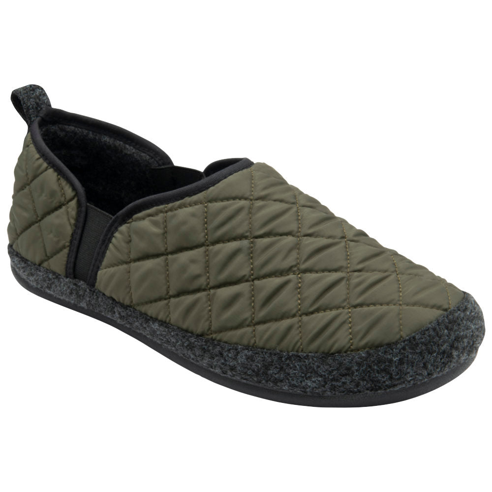 Lotus Matias Khaki Slippers