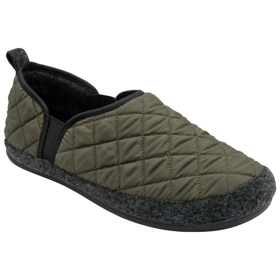 Lotus Matias Khaki Slippers