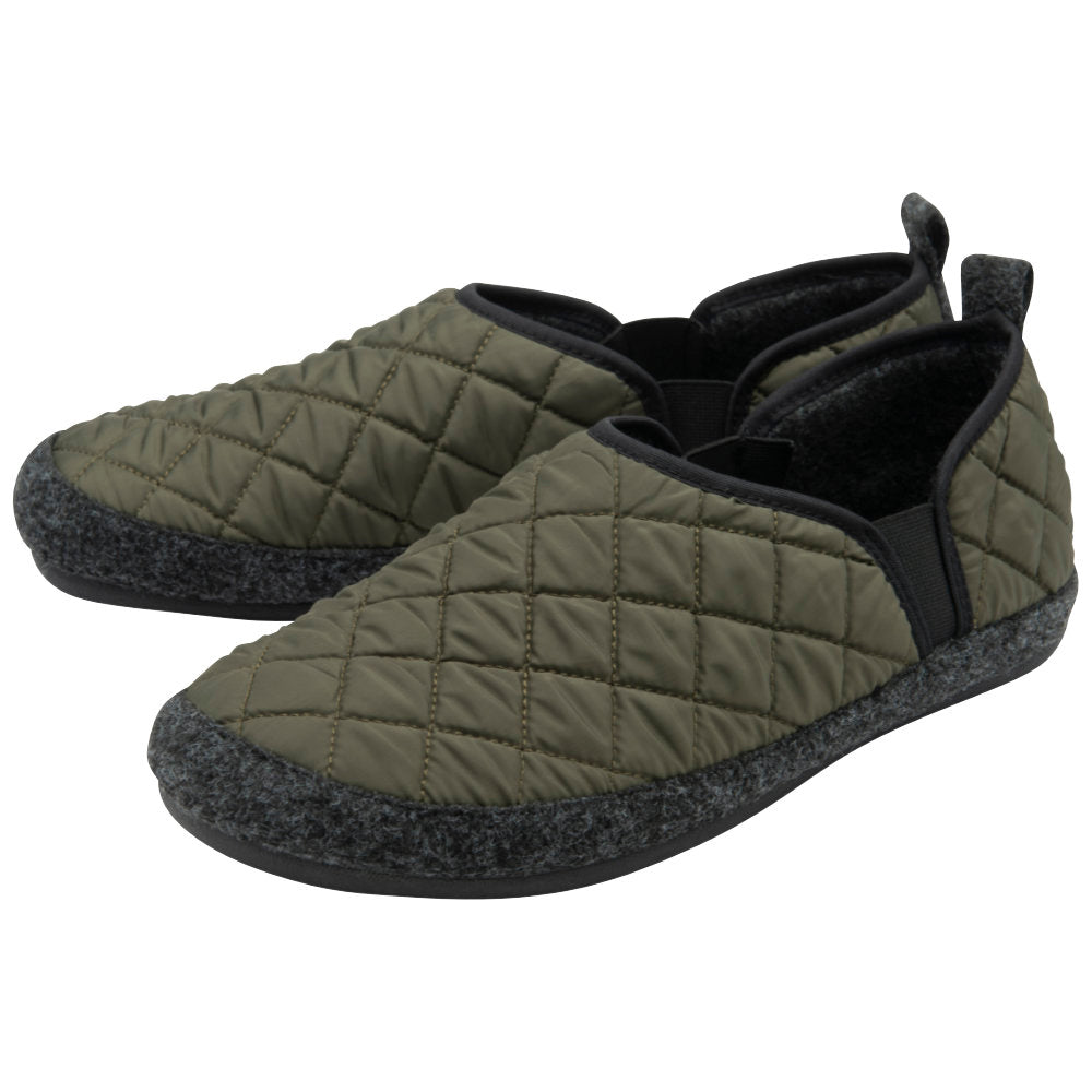 Lotus Matias Khaki Slippers