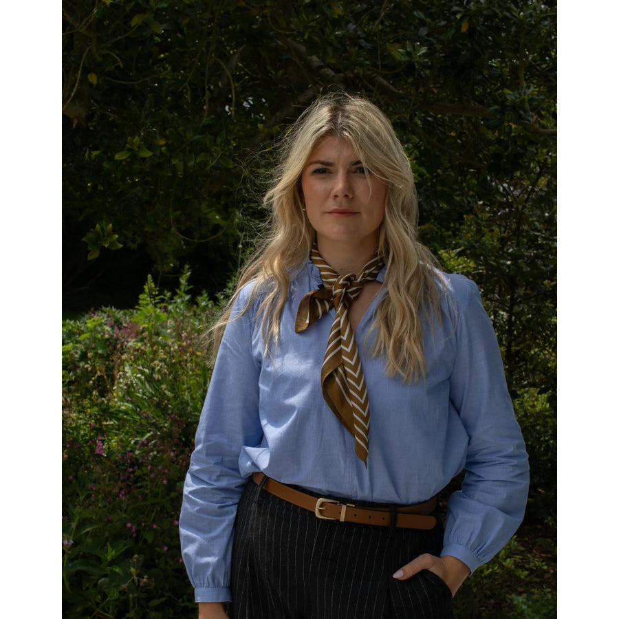 Chalk Melody Shirt - Blue