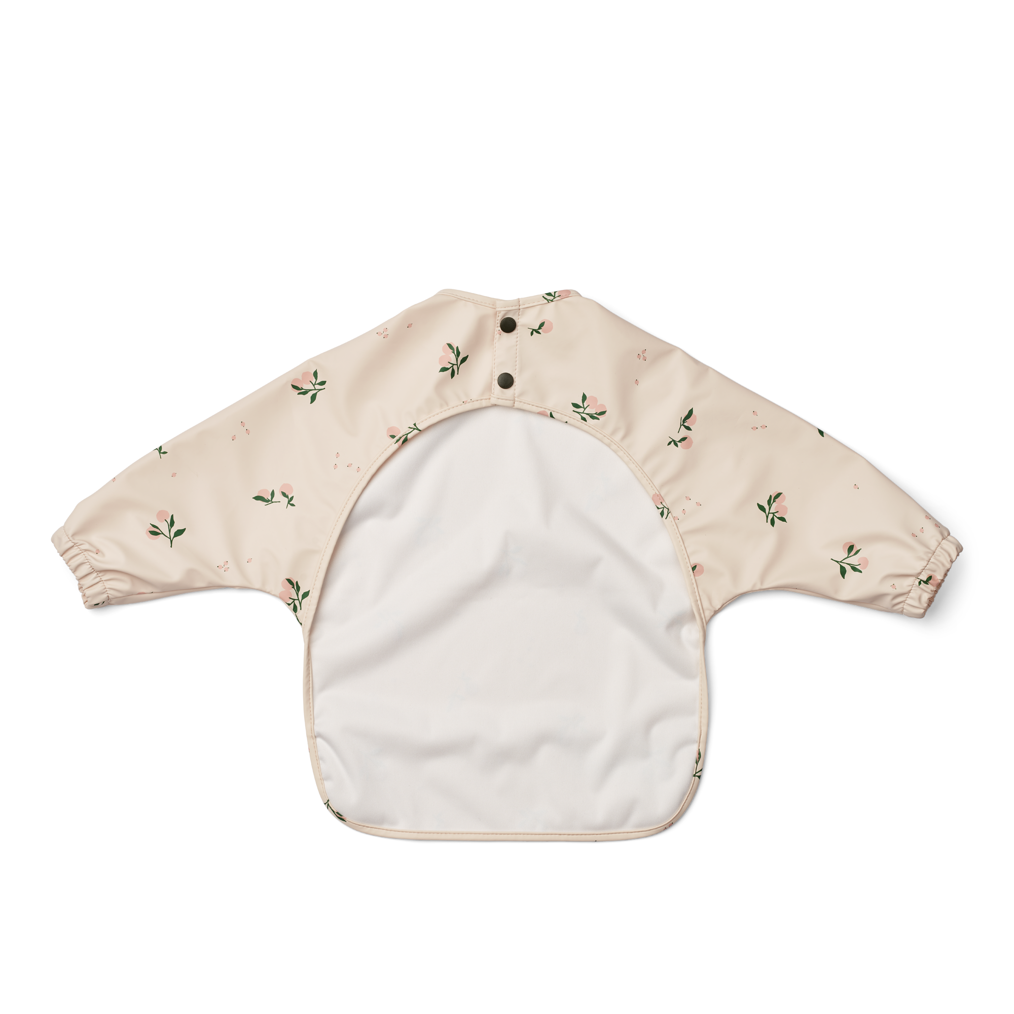 Liewood Merle Printed Cape Bib Peach / Sea Shell Mix LW14782