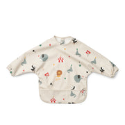 Liewood Merle Printed Cape Bib Circus / Sandy LW20010