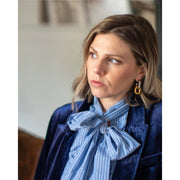 Chalk Michelle Shirt - Stripe Blue