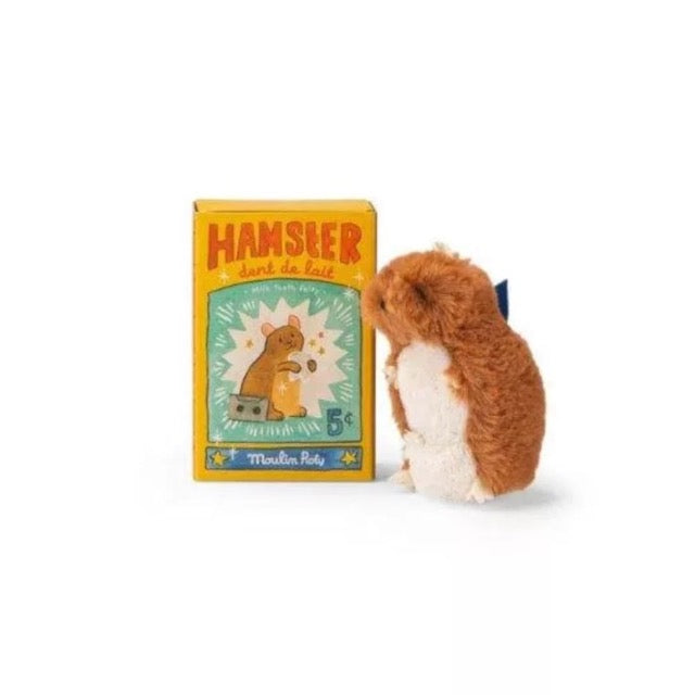 Moulin Roty Milk Tooth Hamster Puce & Pilou 684001