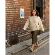 Chalk Myla Skirt Khaki