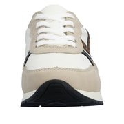 Rieker N1200-80 Off White/Leopard Wide Fit Sneakers