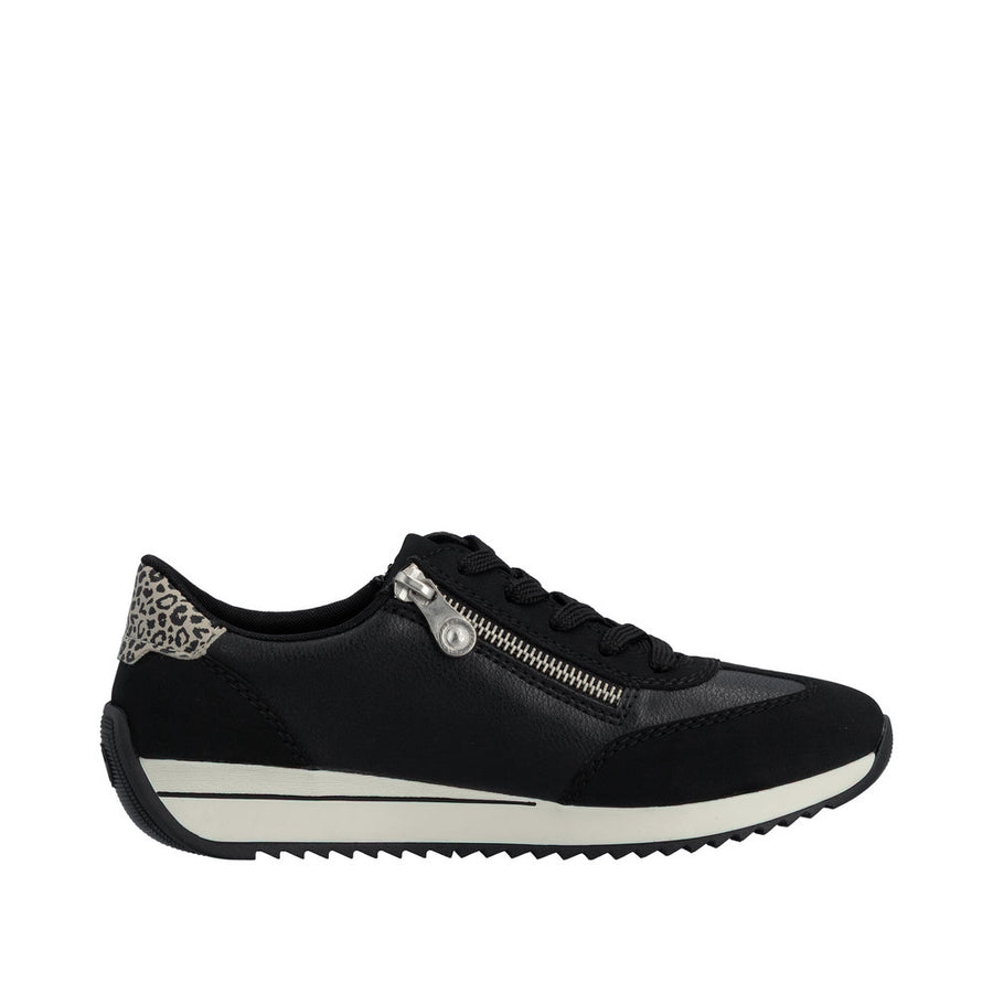 Rieker N1210-00 Black Wide Fit Trainer