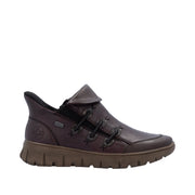 Rieker N1353-35 Womens Wide Fit Water Resistant Brown Shoes