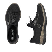 Rieker N3267-01 Womens Black Shoes