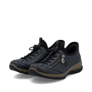 Rieker N3267-15 Womens Navy Shoes