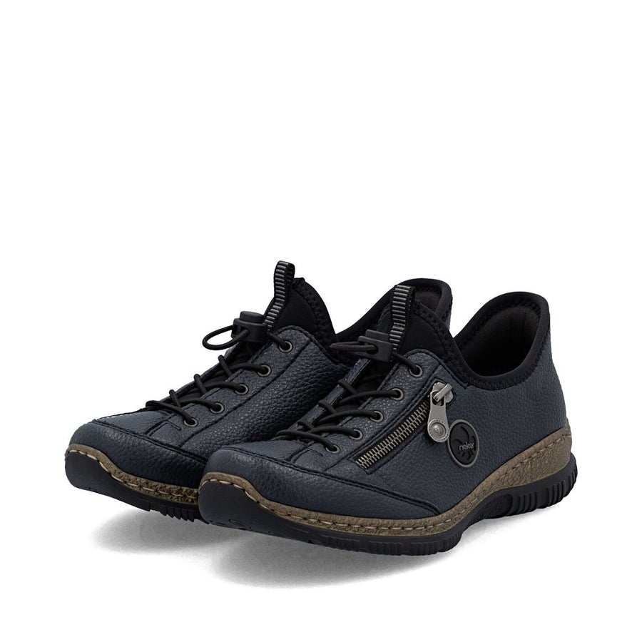 Rieker N3267-15 Womens Navy Shoes