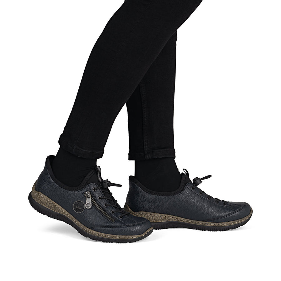 Rieker N3267-15 Womens Navy Shoes