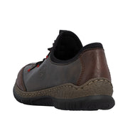 Rieker N3271-25 Chestnut Slip on Shoes