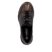 Rieker N3271-25 Chestnut Slip on Shoes
